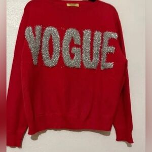 Vinizbena VOGUE Red Sweater